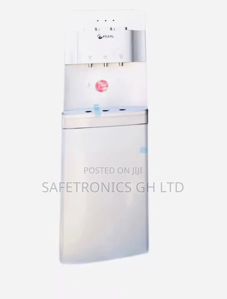 Pearl Water Dispenser With Fridge – Silver PWD-1009FSL