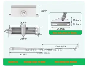 DOOR CLOSER Aluminum Alloy Die Casting