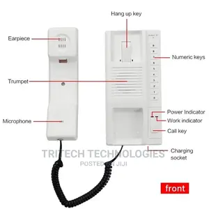 Long Range Wireless Intercom Telephone for Hotels, Office