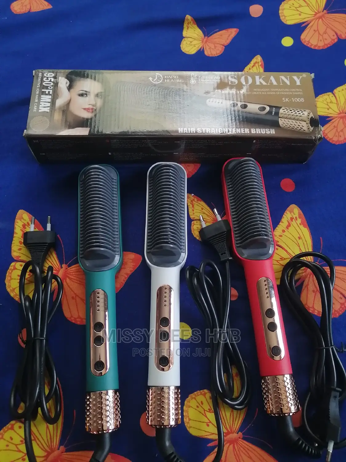 Sokany Hair Straightener Brush