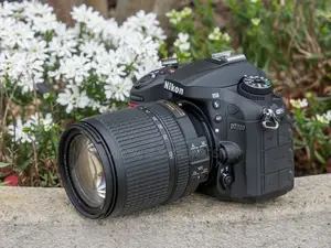Black Colour Nikon D7200 Dslr Camera