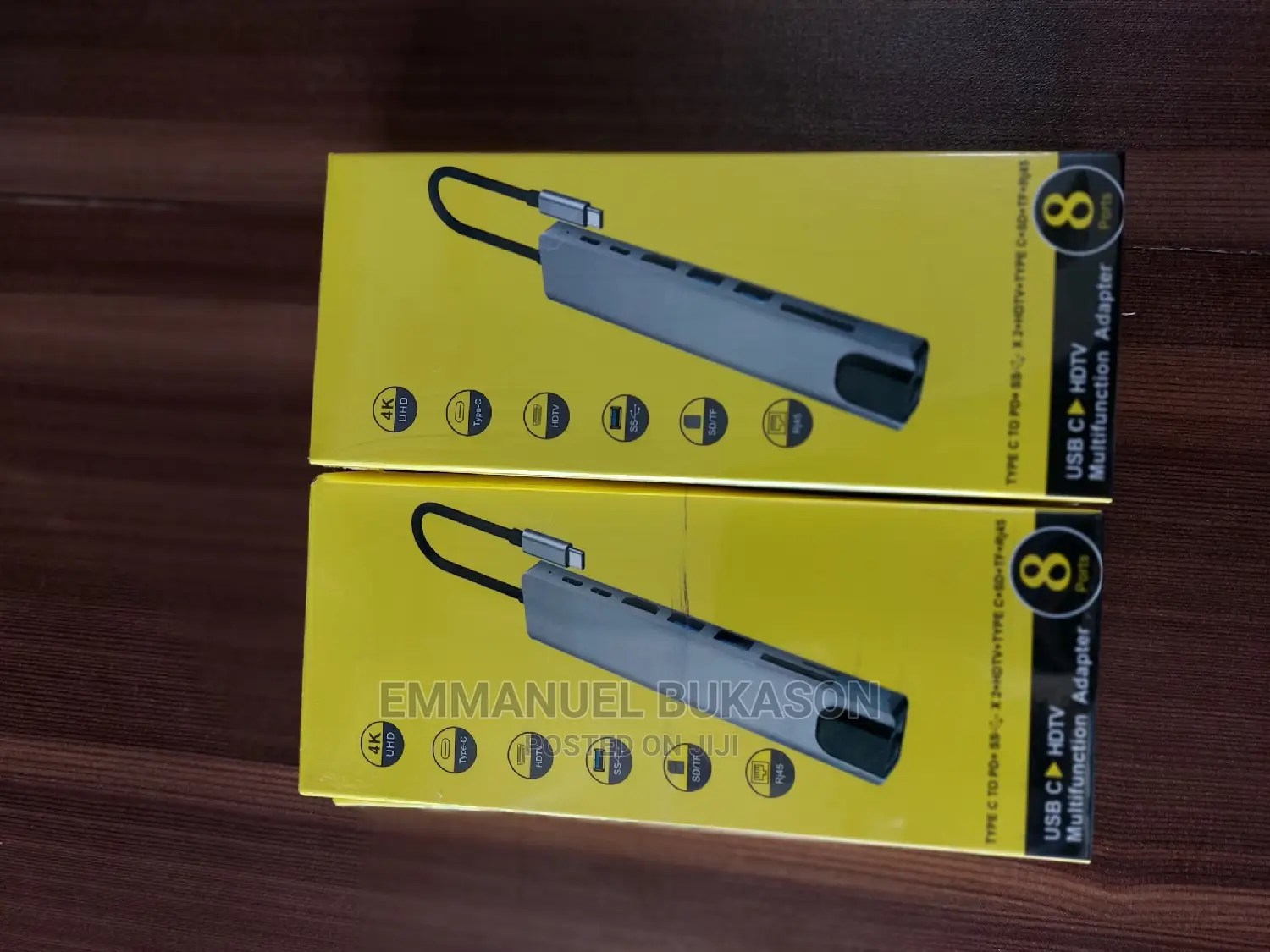 Type C 8 in 1 Dongle (Multiple Port)