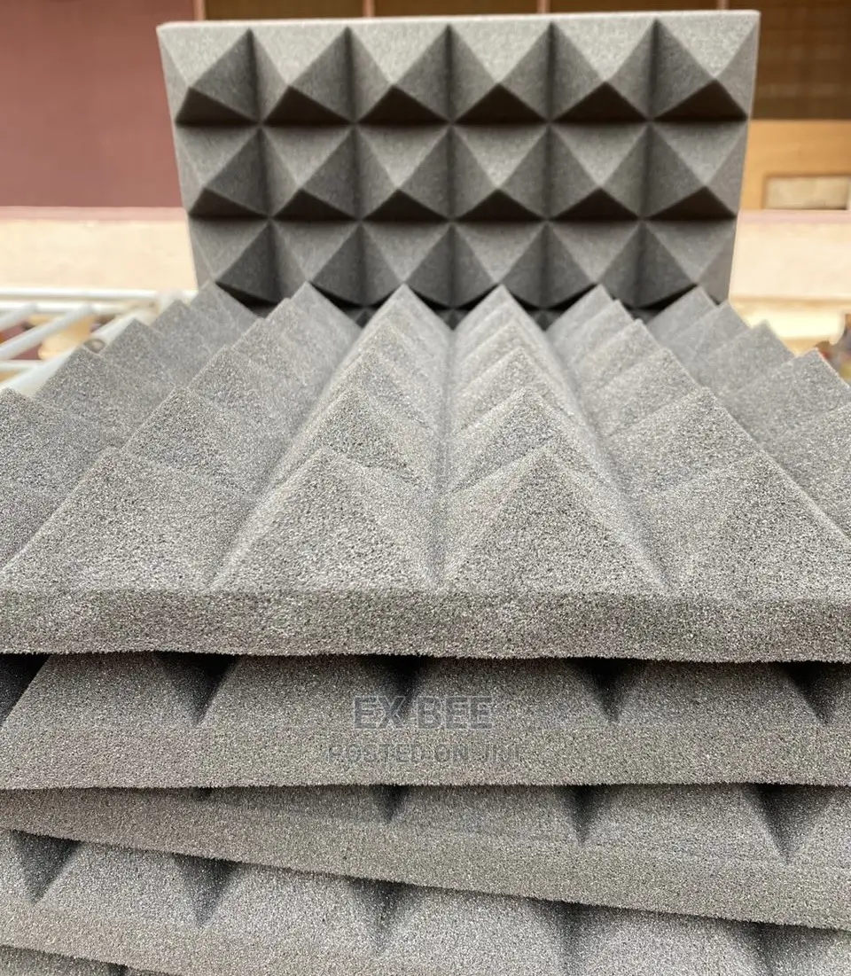 Acoustic Foam Panels 30cm X 30cm (12pcs) Pyramid Shape