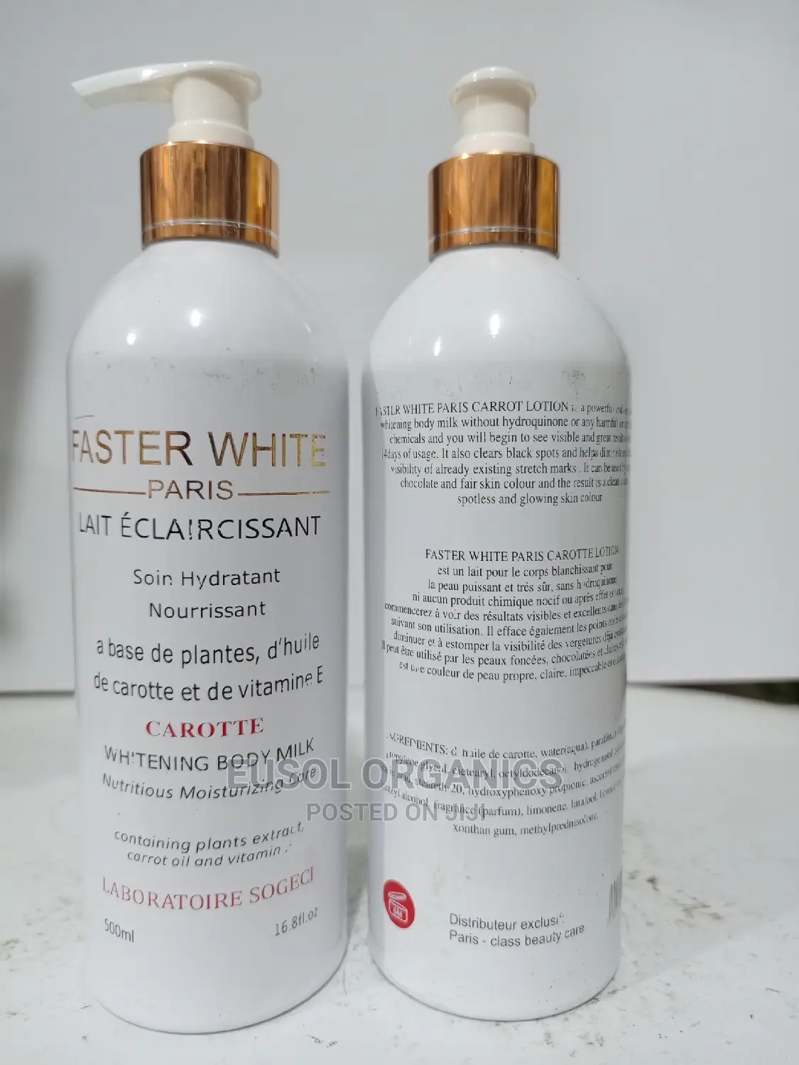 Faster White Lotion