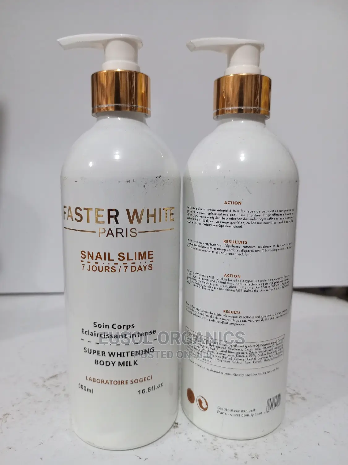 Faster White Lotion