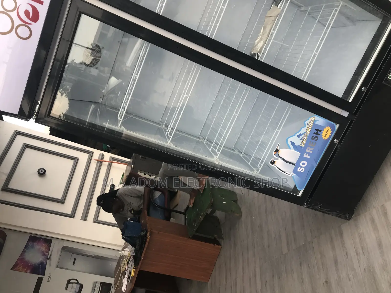 Awesome Pearl PVC 73 568litres Display Fridge