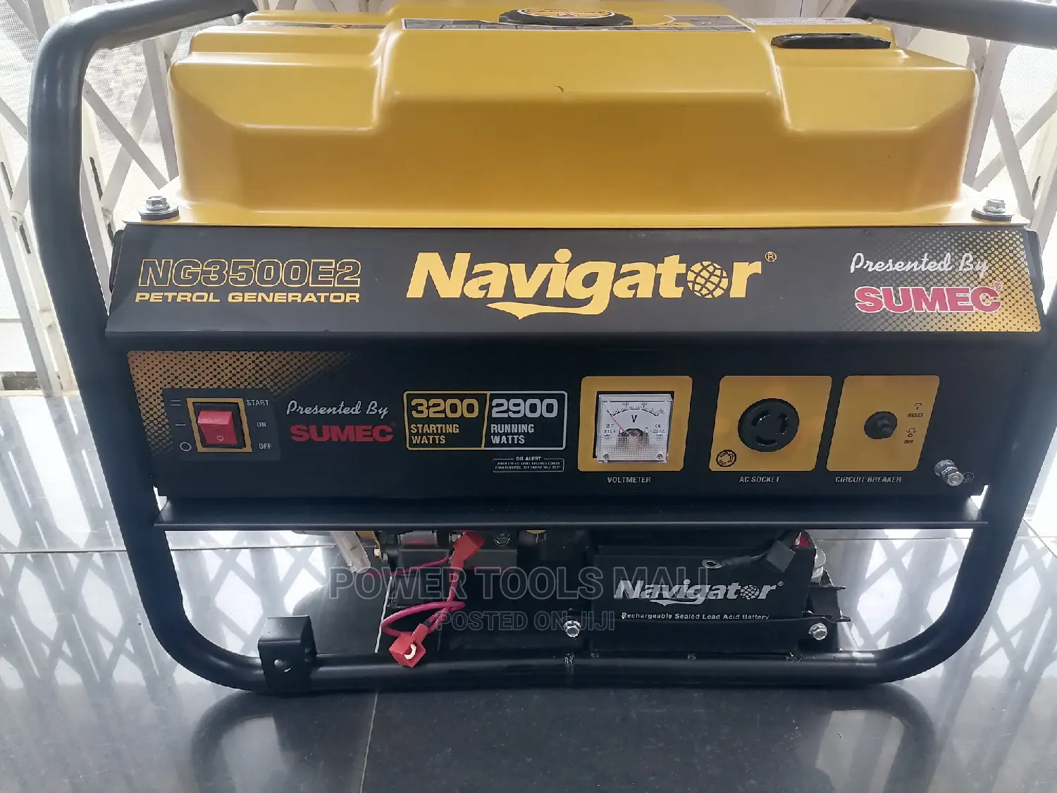Navigator Gasoline Generator 3.2kw 6.5hp 23L