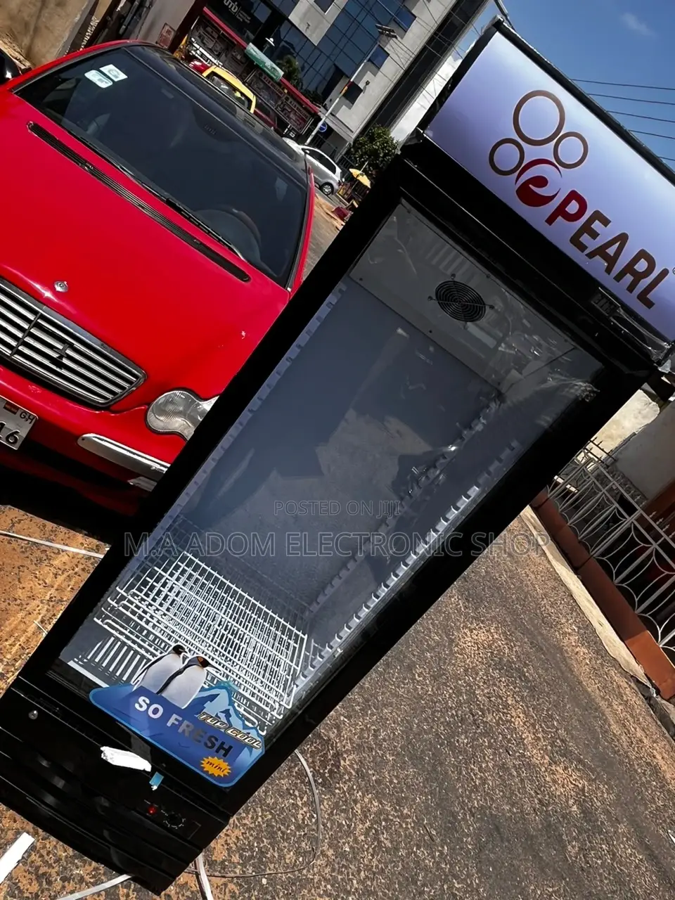 Unique Pearl PVC -37 Display Fridge