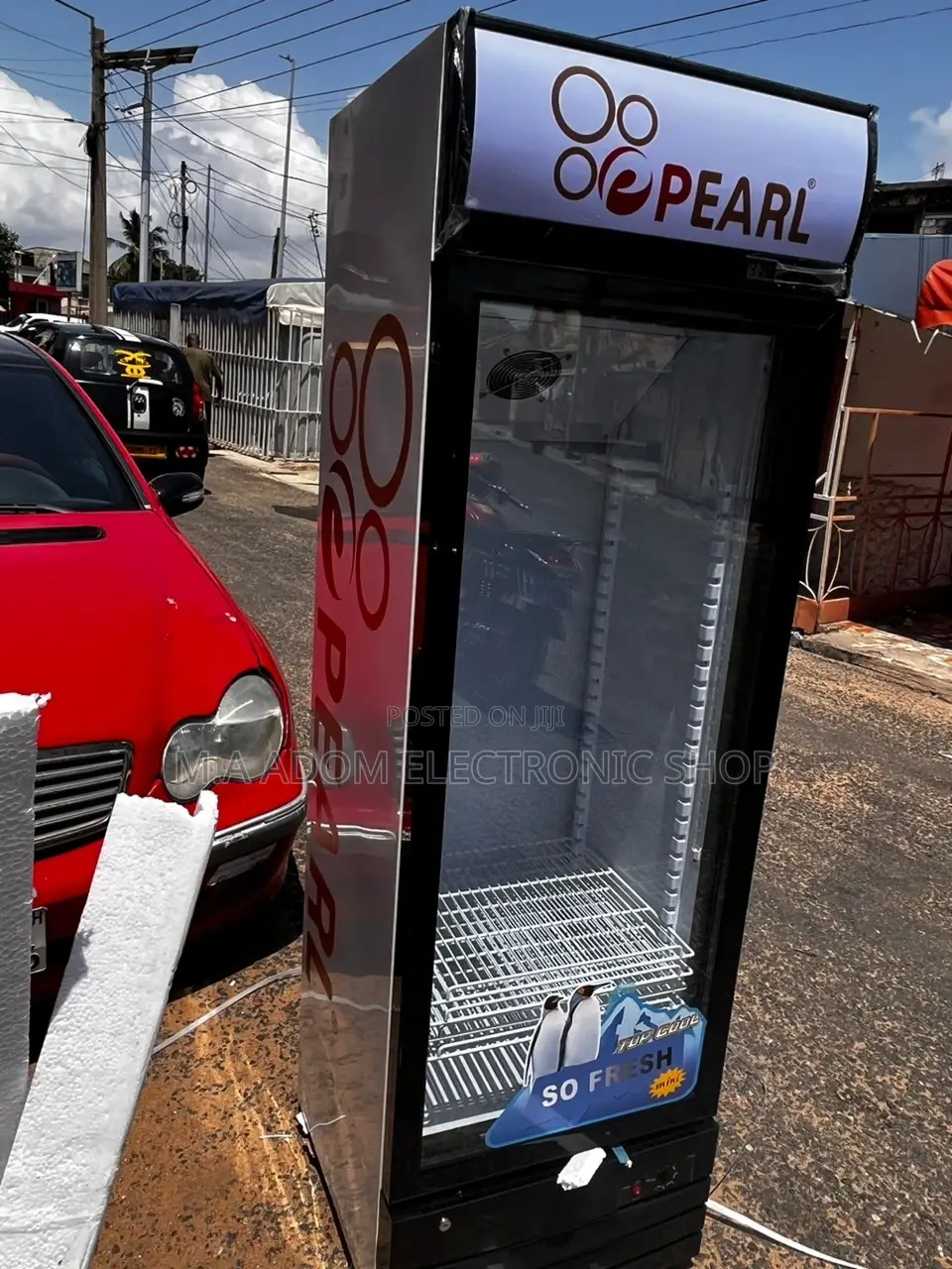 Modern Pearl PVC-37 Display Fridge