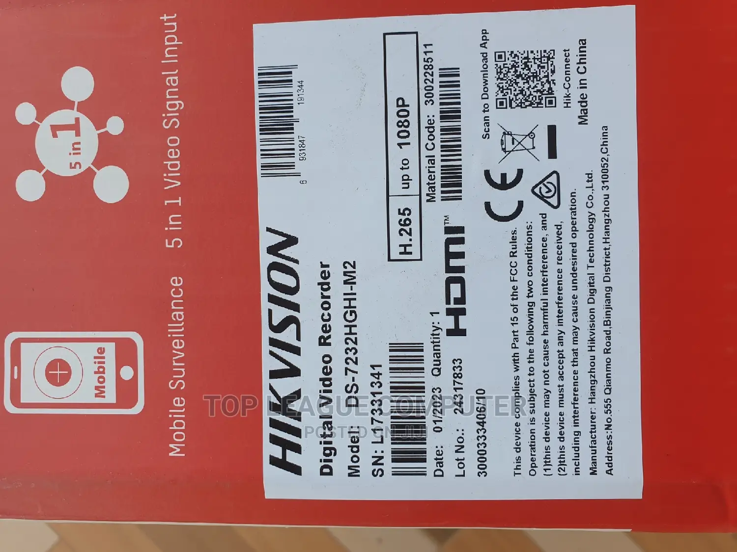 HIKVISION 32 CH 1080PDVR DS-7232HGHI-M2 At ₹ 23010/piece In Mumbai | ID: 2852258686255 - Foto 11