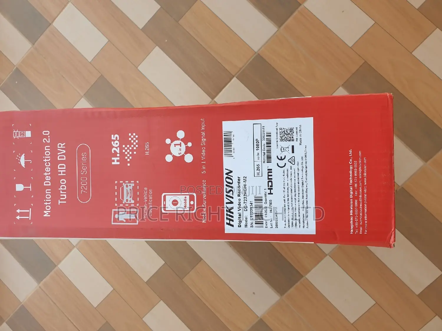 32 Channel DVR Hikvision 2 HDD DS-7232HGHI-M2