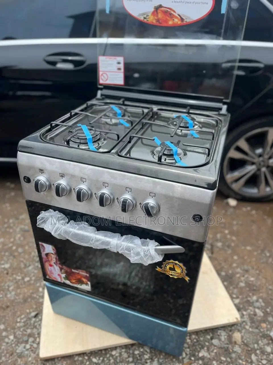 Auto Ignition Volcano 4burner Gas Cooker 60x60