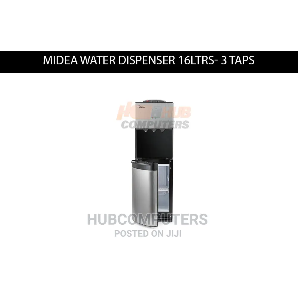 WATERDISPMIDYL1674S-B Midea Water Dispenser 16ltrs- 3 Taps