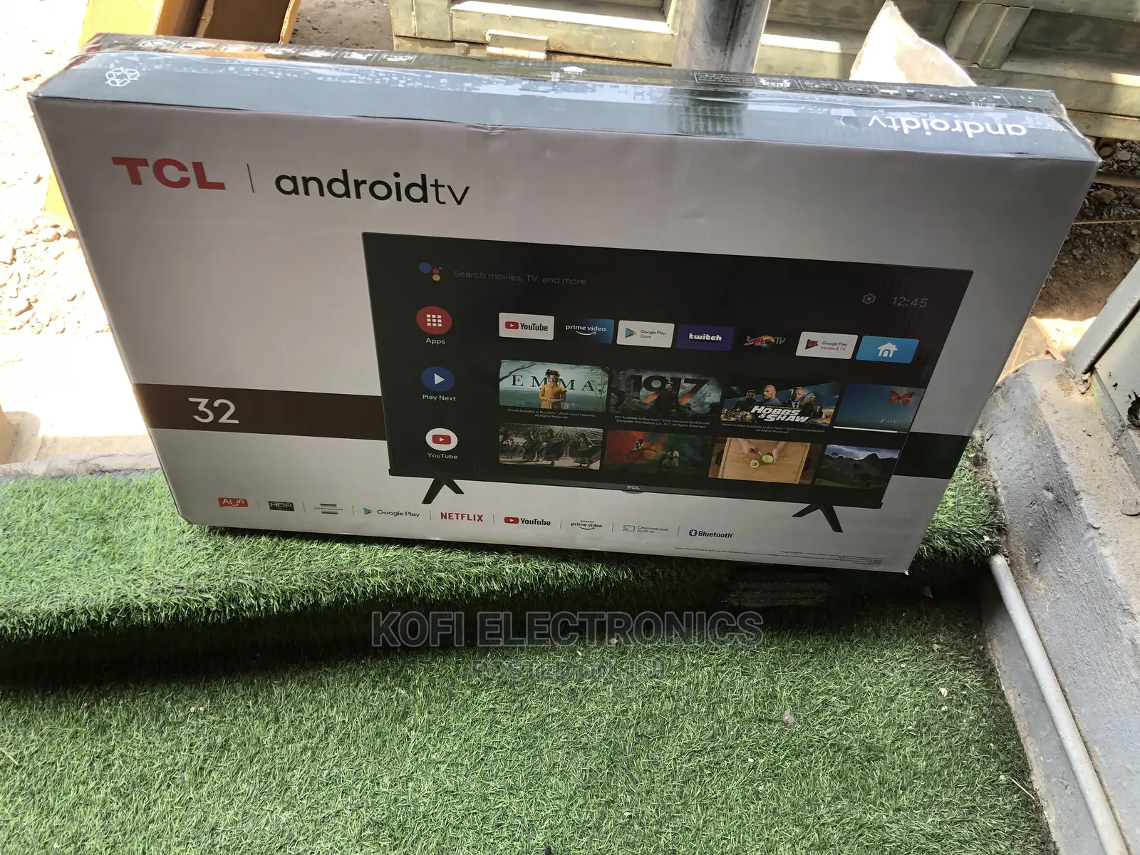 32inches Tcl Smart Andriod Tv Hdrd Display