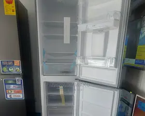 Nasd2-40 Nasco Double Door Fridge With Bottom Freezer/W.D