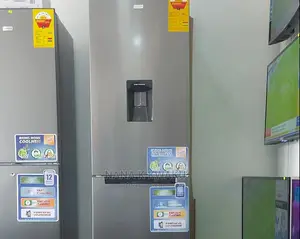 Nasd2-40 Nasco Double Door Fridge With Bottom Freezer/W.D