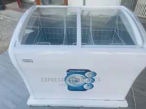 Low Noise Nasco Display Freezer White Nas-Fs350g
