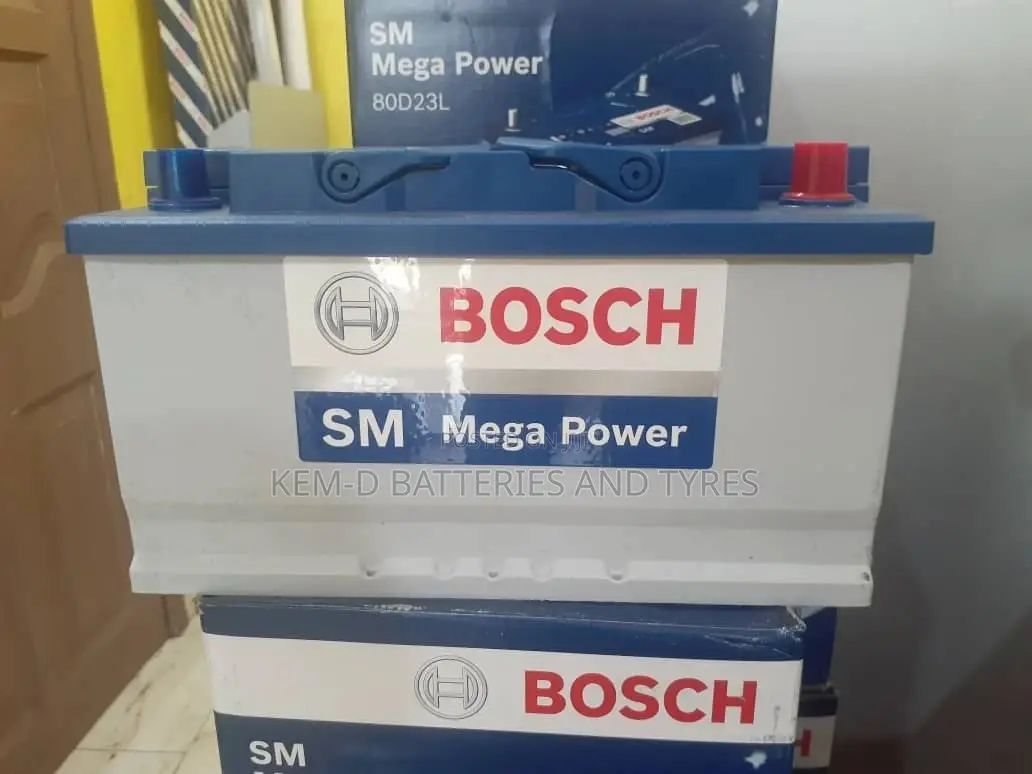 17plates Bosch Battery - 80ah Batteries