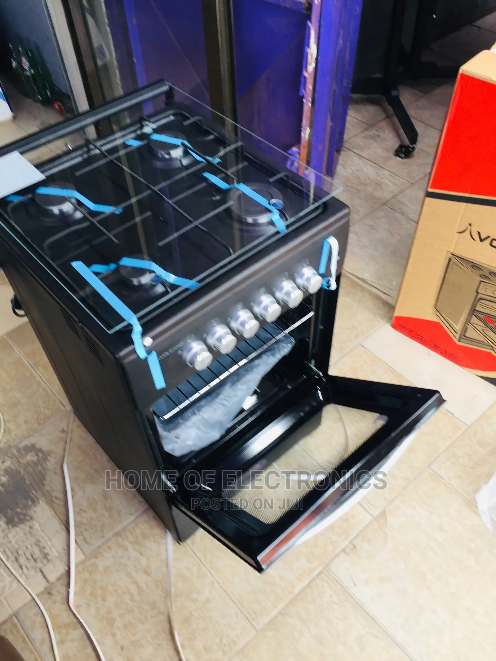 Turkey Made Volcano 4 Burner All Gas Cooker(Oven Grill)