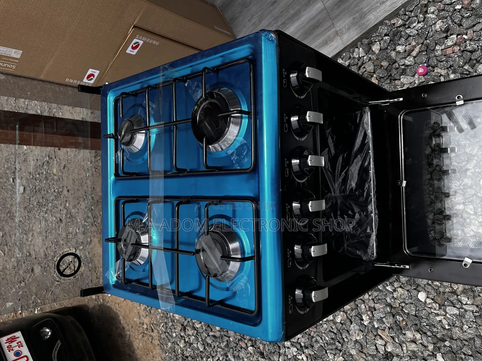 Kitchen Furner With Burner Oven 4 Burners