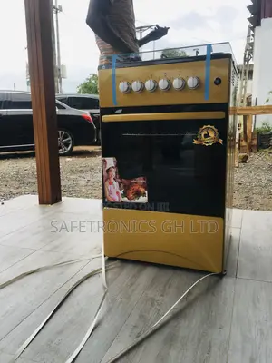 Gold Volcano 4 Gas Burner Oven With Grill