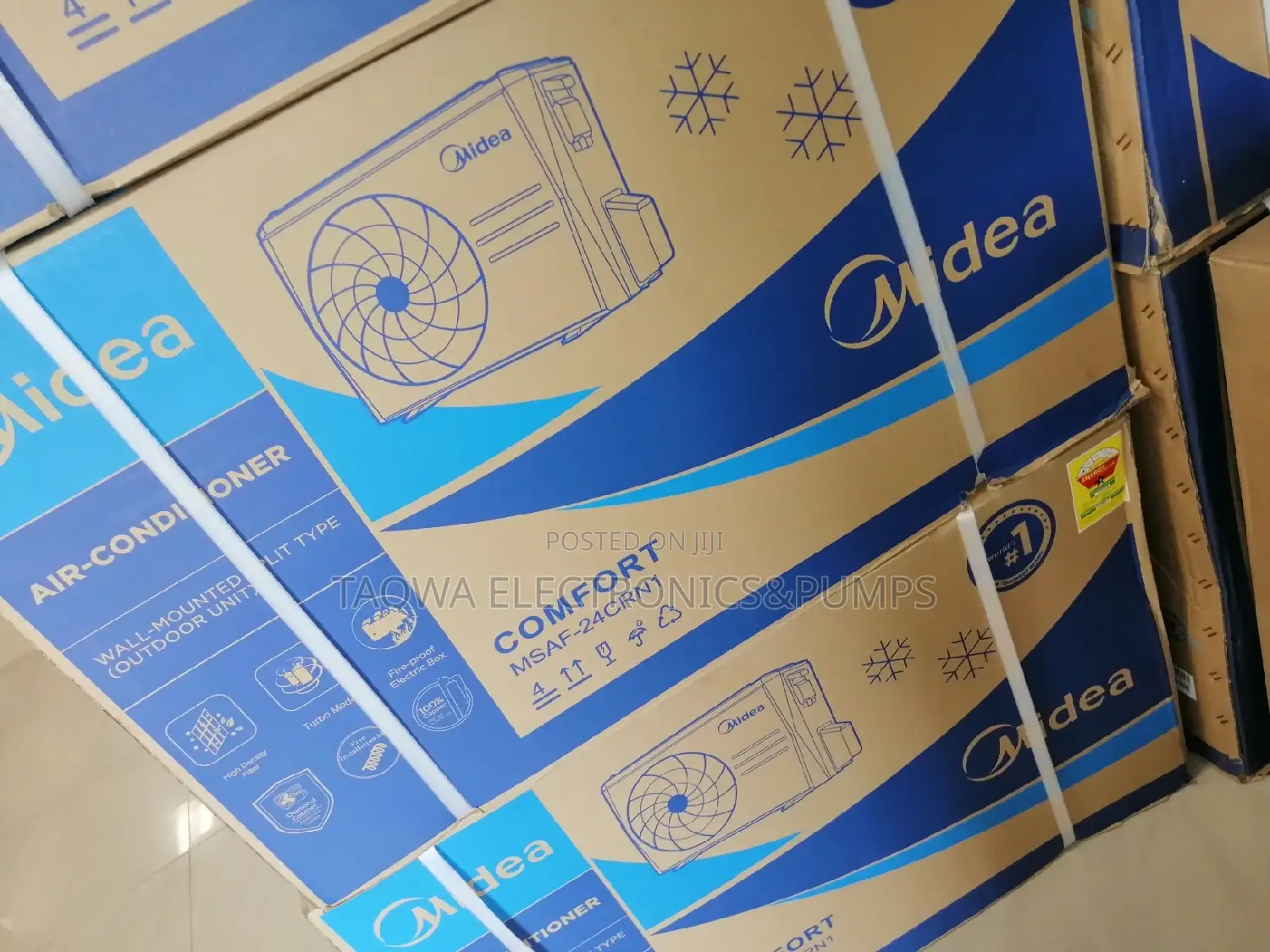 New Stock, Midea 2.5hp Air Conditioner