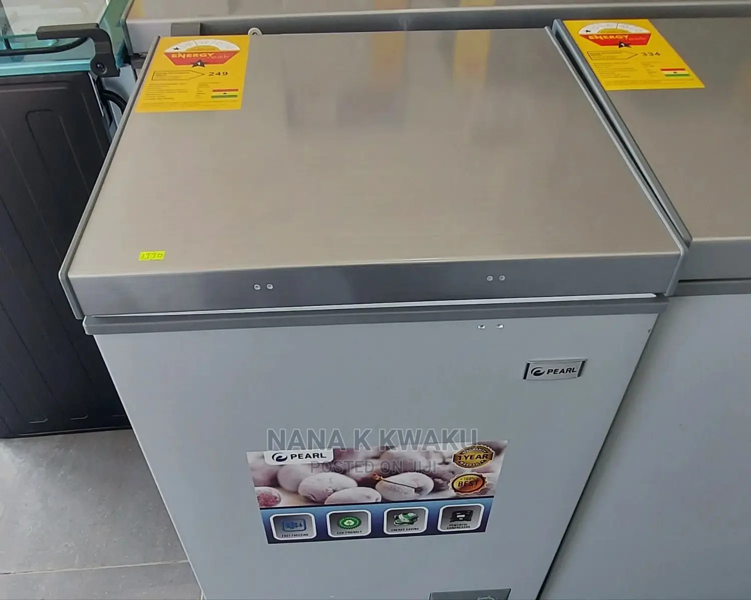 Pearl Pcf127 Chest Freezer 100ltrs