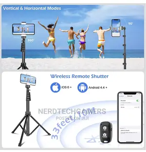 Sensyne 62" Phone Tripod Selfie Stick