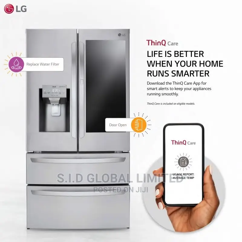 LG 794ltrs Smart Wifi Instaview Door-In-Door Refrigerator