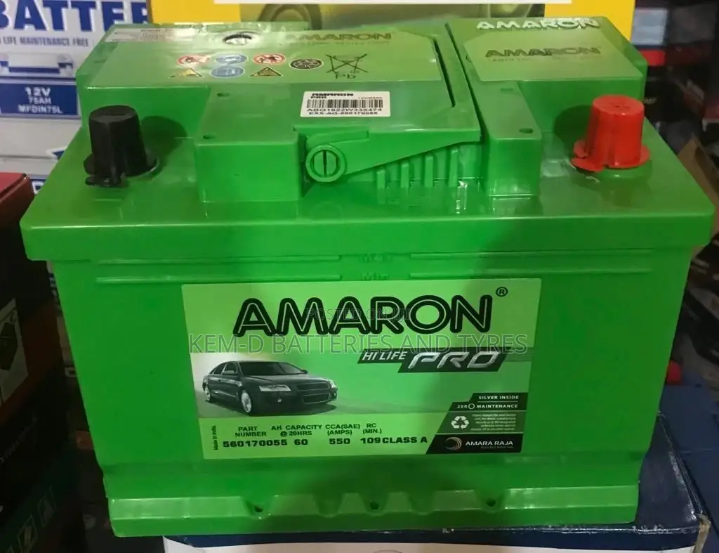 60ah Amaron Battery 550a