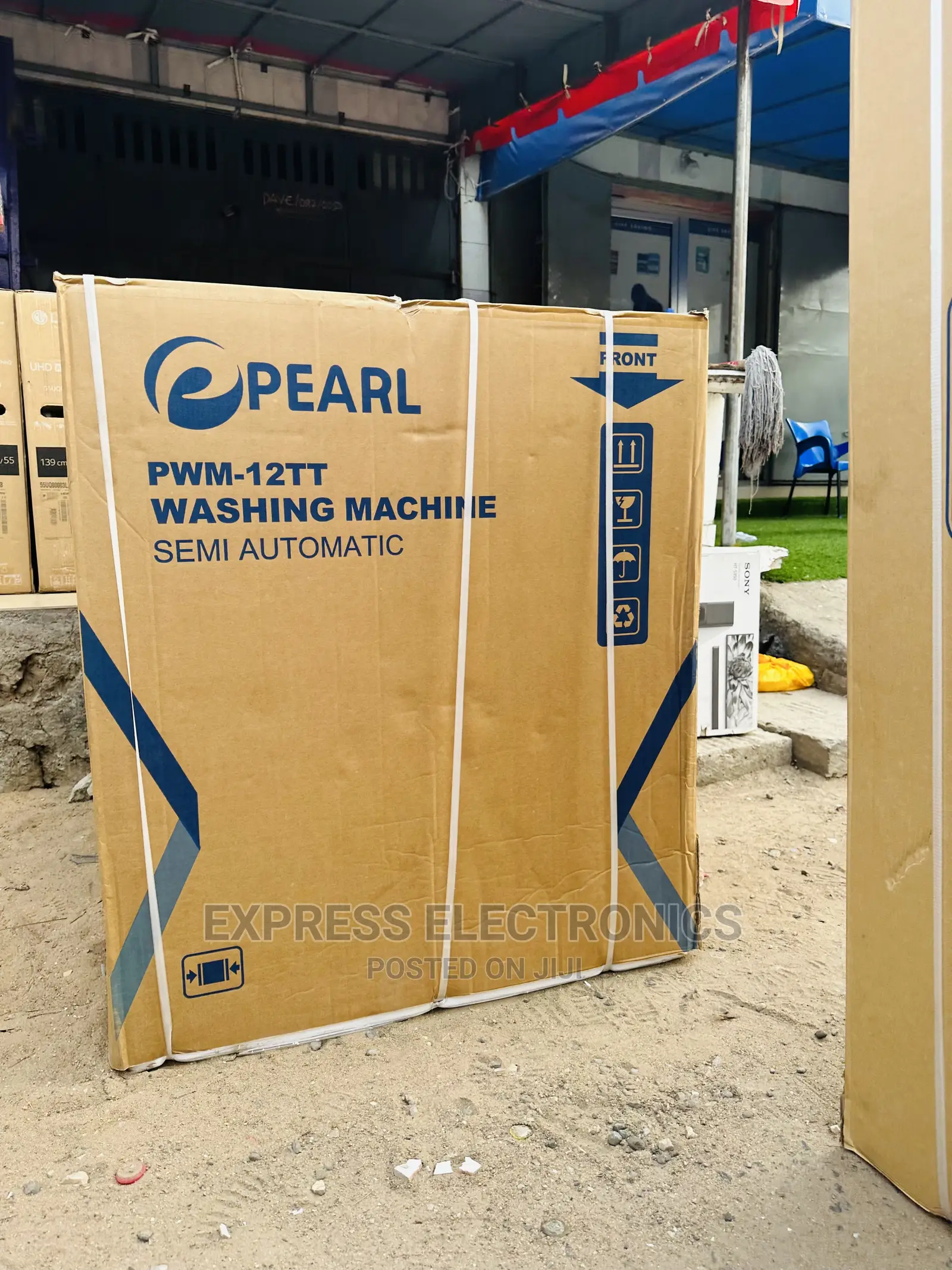 Pearl 12kg White Twintub Topload White See Through Lid WM
