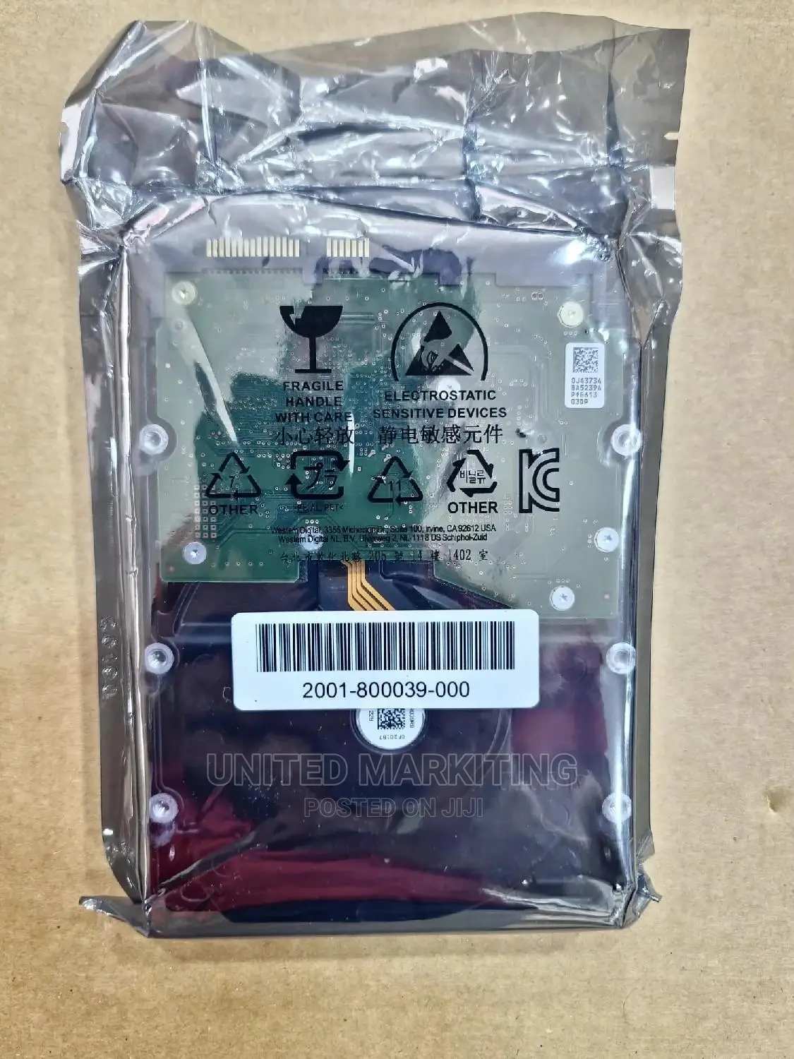 Wd Surveillance Purple Hard Drive 4tb for CCTV Camera