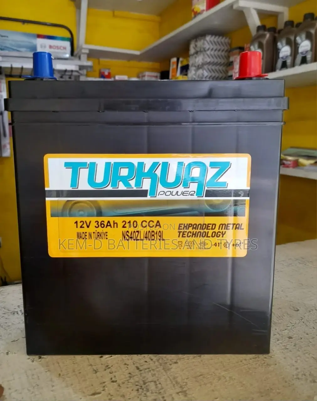 11 Plates Turkuaz Battery