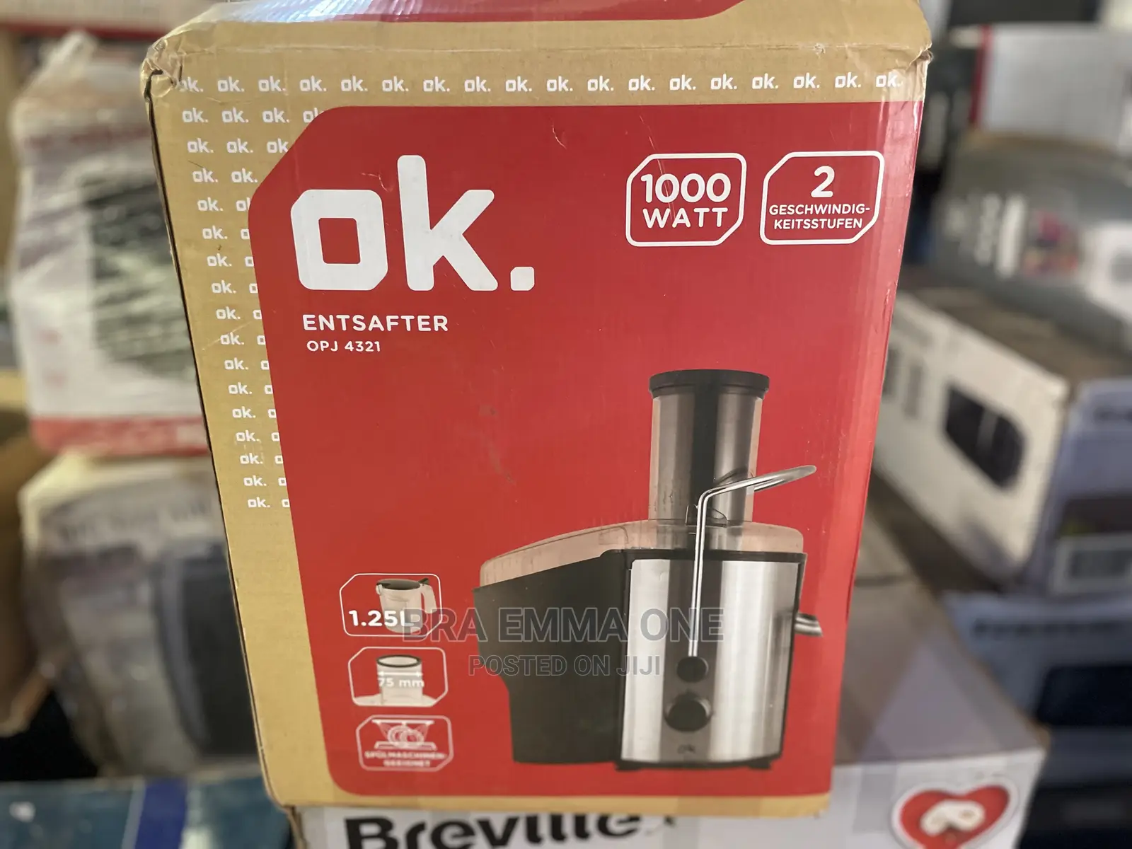 1.7L Ok Juicer From Germany