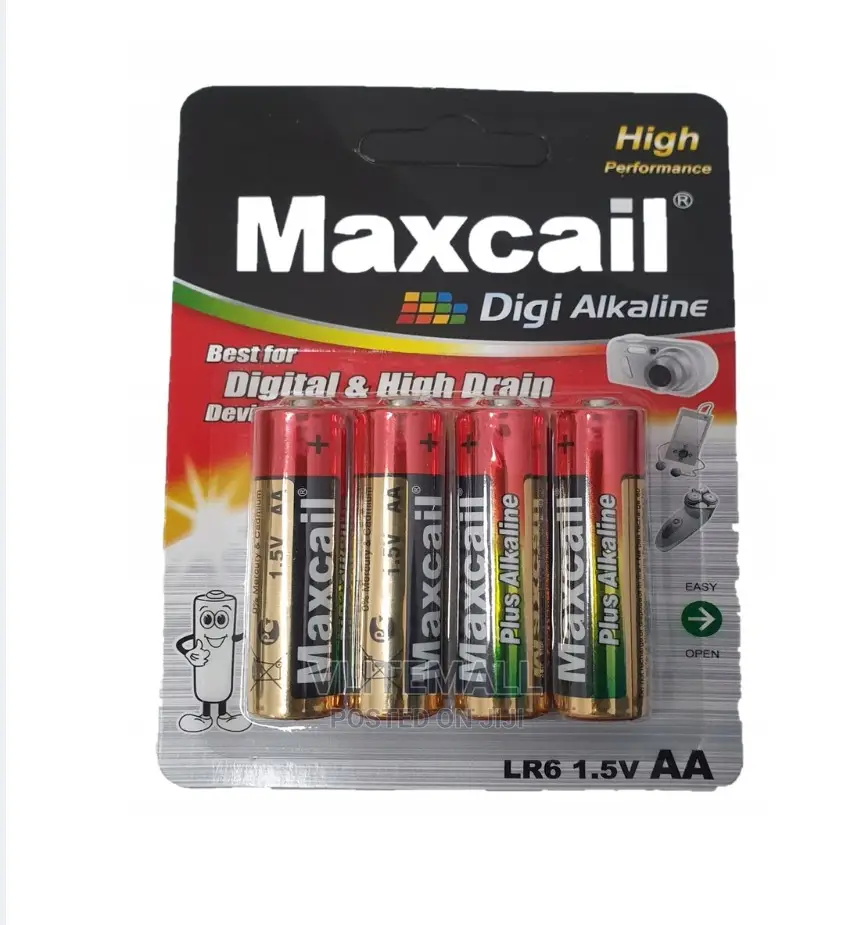 MAXCAIL Alkaline Batteries 4pcs