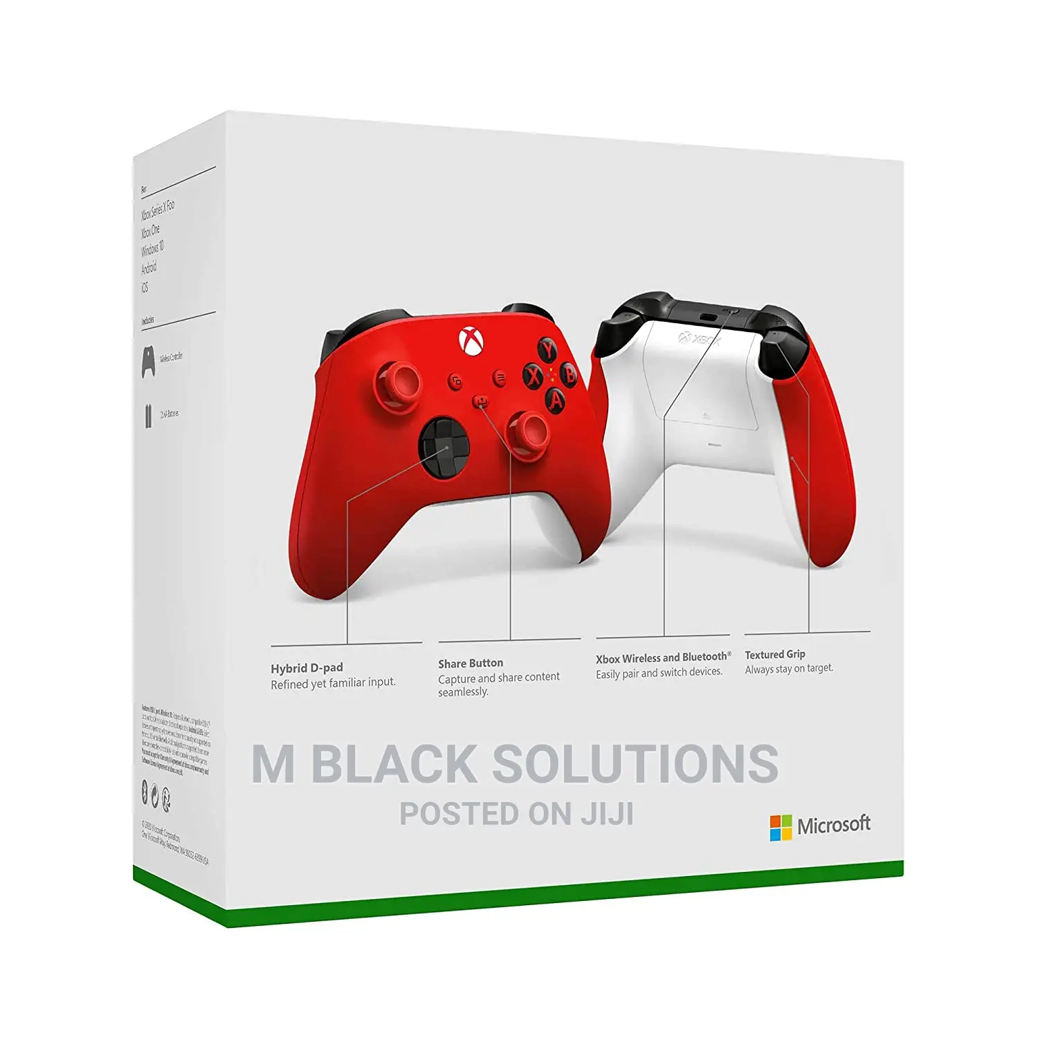 Xbox Controller- Pulse Red