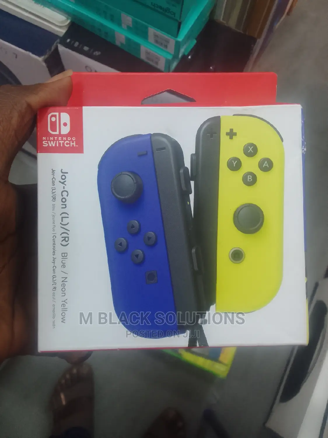 Nintendo Switch Joy-Con(L/R)Blue/Neon Yellow