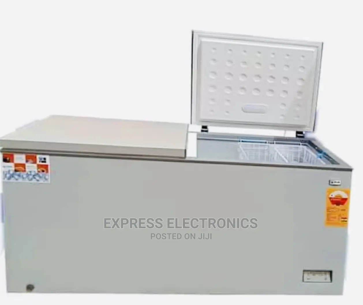 Anti Rust Panel Rainbow Chest Freezer 2door RCF-6040 (508ltr