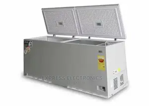 RCF-6040 (508ltr)Tempered Glass Slide Rainbow Chest
