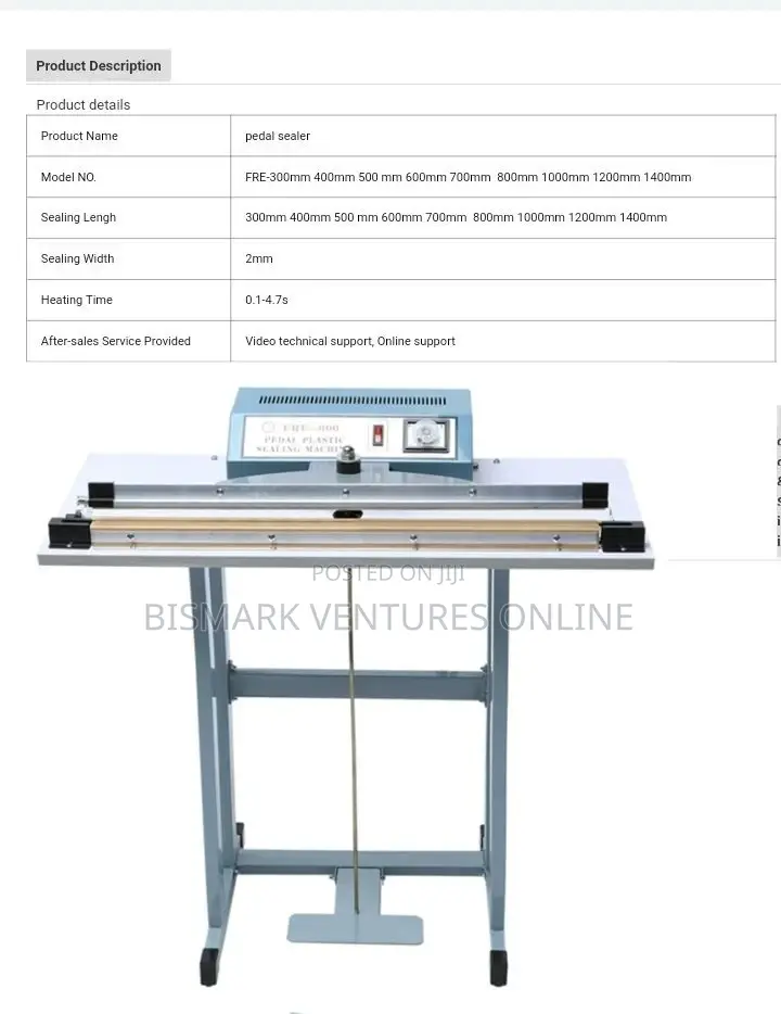 600mm Longer Impulse Sealer Machine