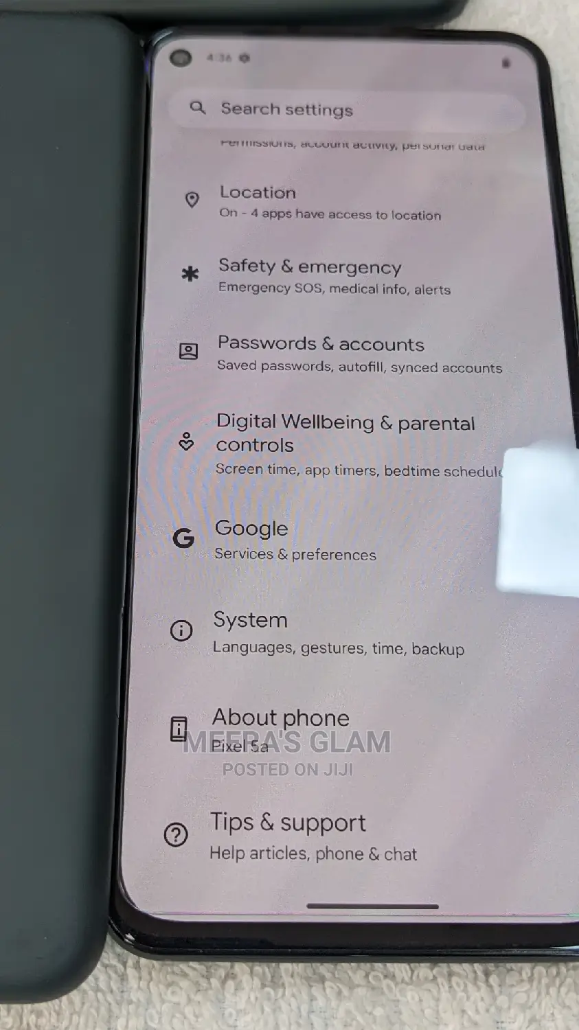 Google Pixel 5a 5G 128 GB Black