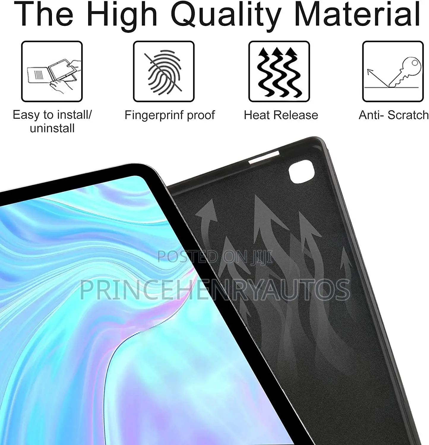IVEOPPE Galaxy Tab A7 10.4'' 2020 Backlit Keyboard Case