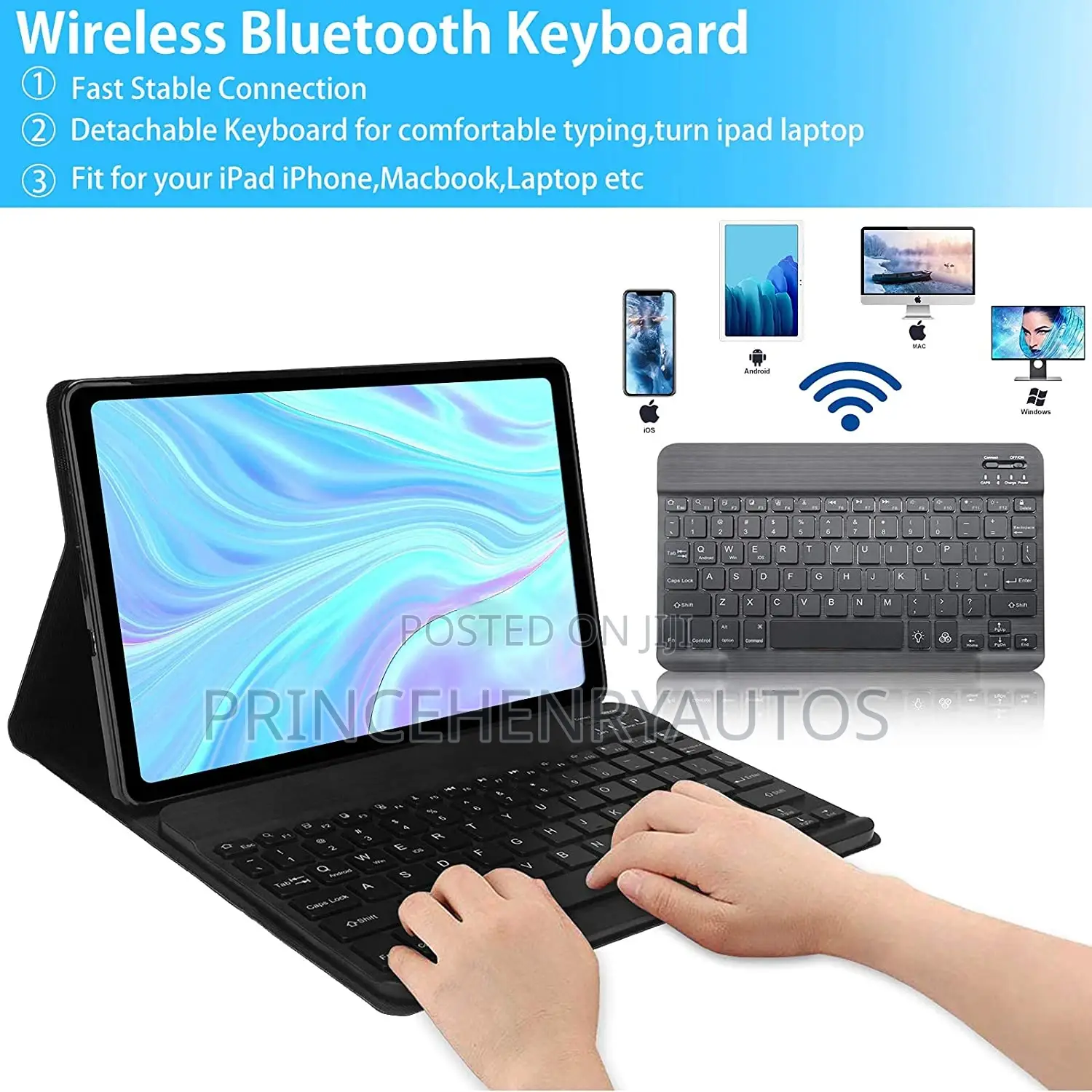 IVEOPPE Galaxy Tab A7 10.4'' 2020 Backlit Keyboard Case