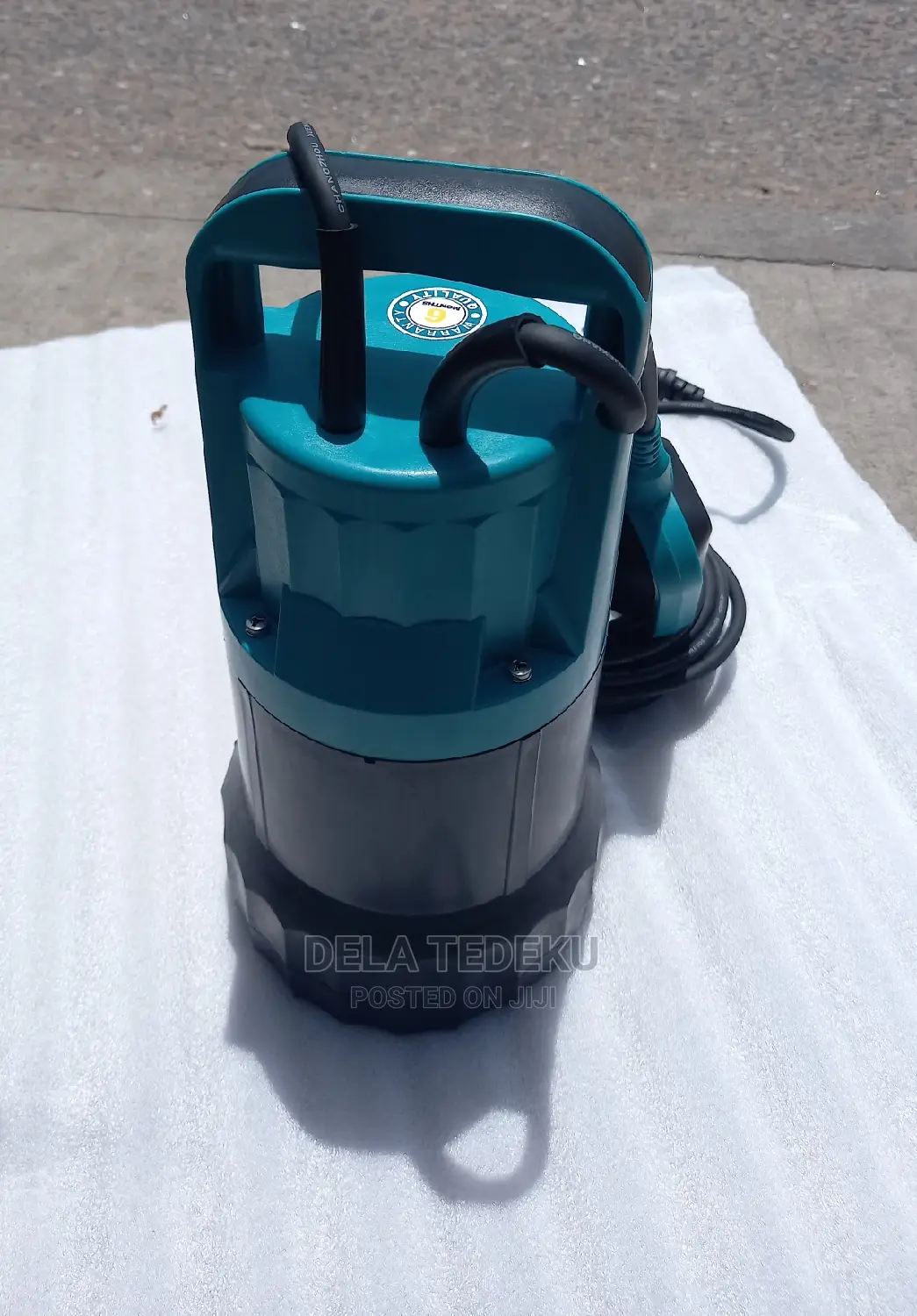 Plastic 1.0hp Sewage, Submersible, Water Pump, Flood