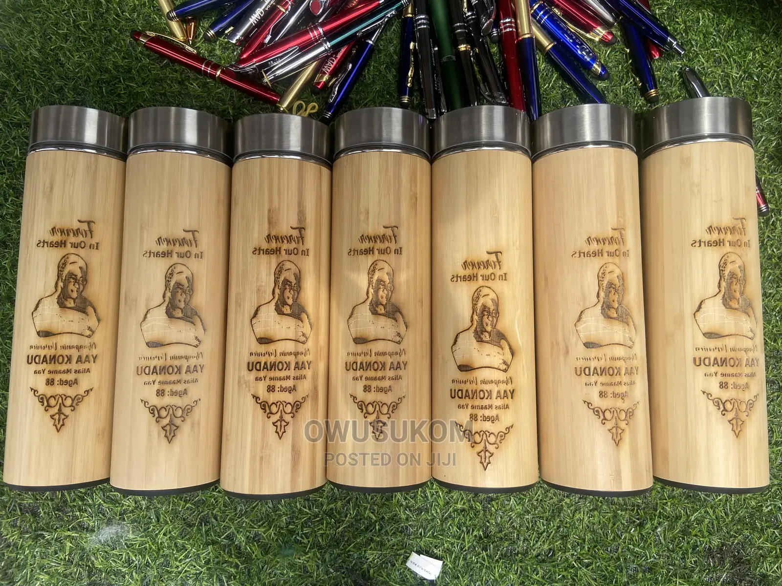 Customize Bamboo Flask