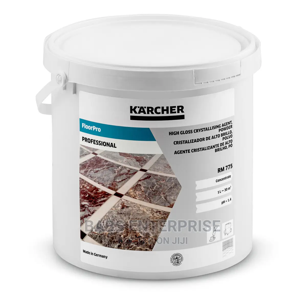 Karcher Floorpro High Gloss Crystallising Agent Powder Rm775