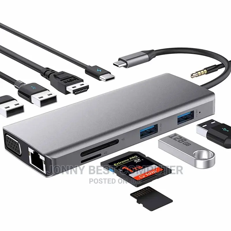 Type C 11 in 1 Docking Station