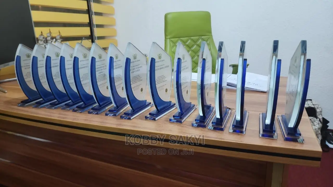 Crystal (Glass) Award Plaques and Citations