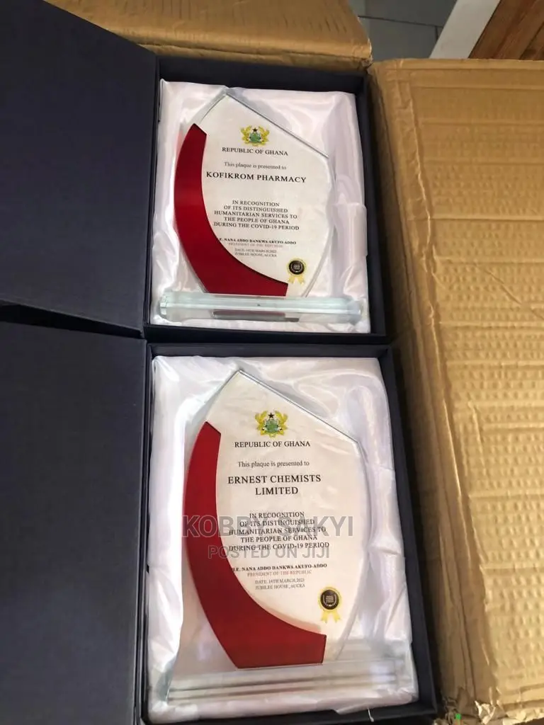 Crystal (Glass) Award Plaques and Citations