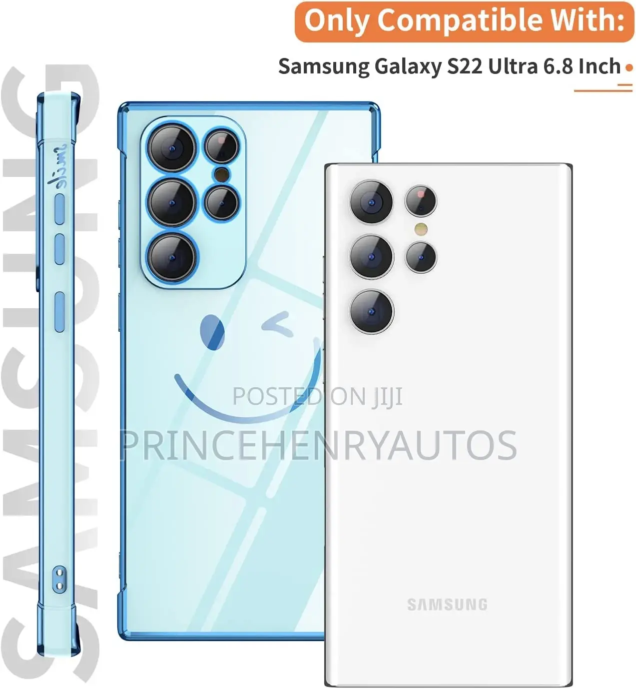 Facweek Galaxy S22 Ultra Shockproof Bumper Drop Case